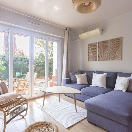 Beauvallon Plage - Magnifique T2 Avec Jardin, Proche Centre, Mer Antibes Exteriér fotografie