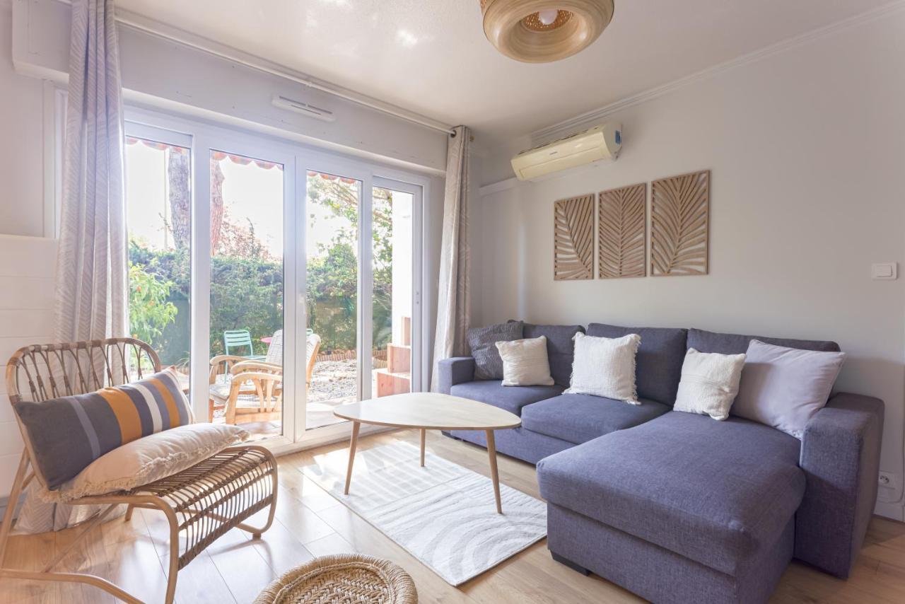 Beauvallon Plage - Magnifique T2 Avec Jardin, Proche Centre, Mer Antibes Exteriér fotografie